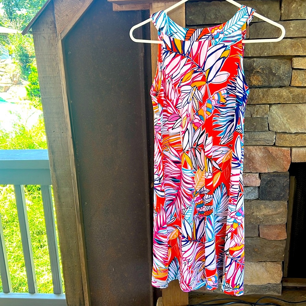 Buckhead Betties Tropical Dress, NWOT